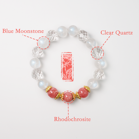 Glamour Queen Bracelet: Love, Intuition, Divine Radiance