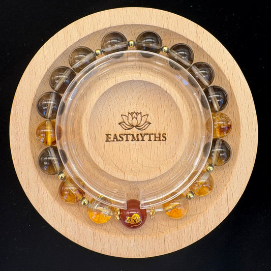 Chinese Zodiac  Rat  Crystal Bracelet