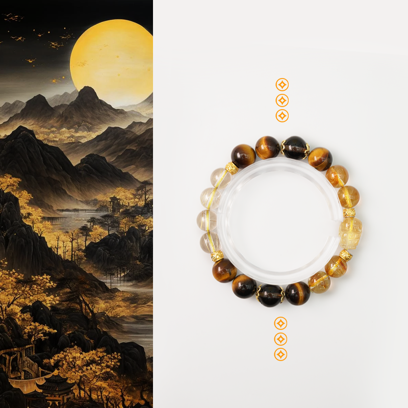 GoldDominator Bracelet: Wealth, Courage,  Natural Power