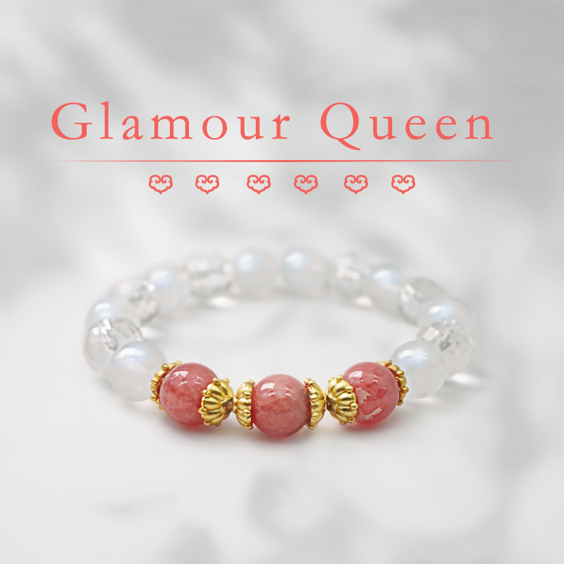 Glamour Queen Bracelet: Love, Intuition, Divine Radiance