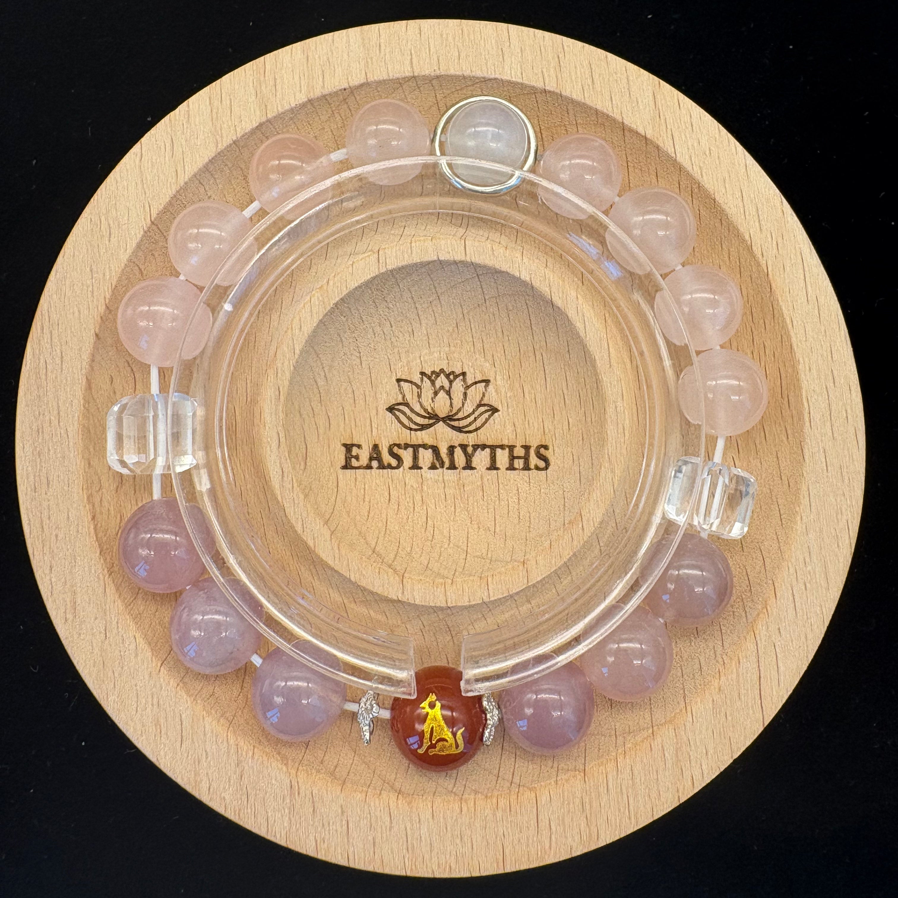 Chinese Zodiac  Dog  Crystal Bracelet