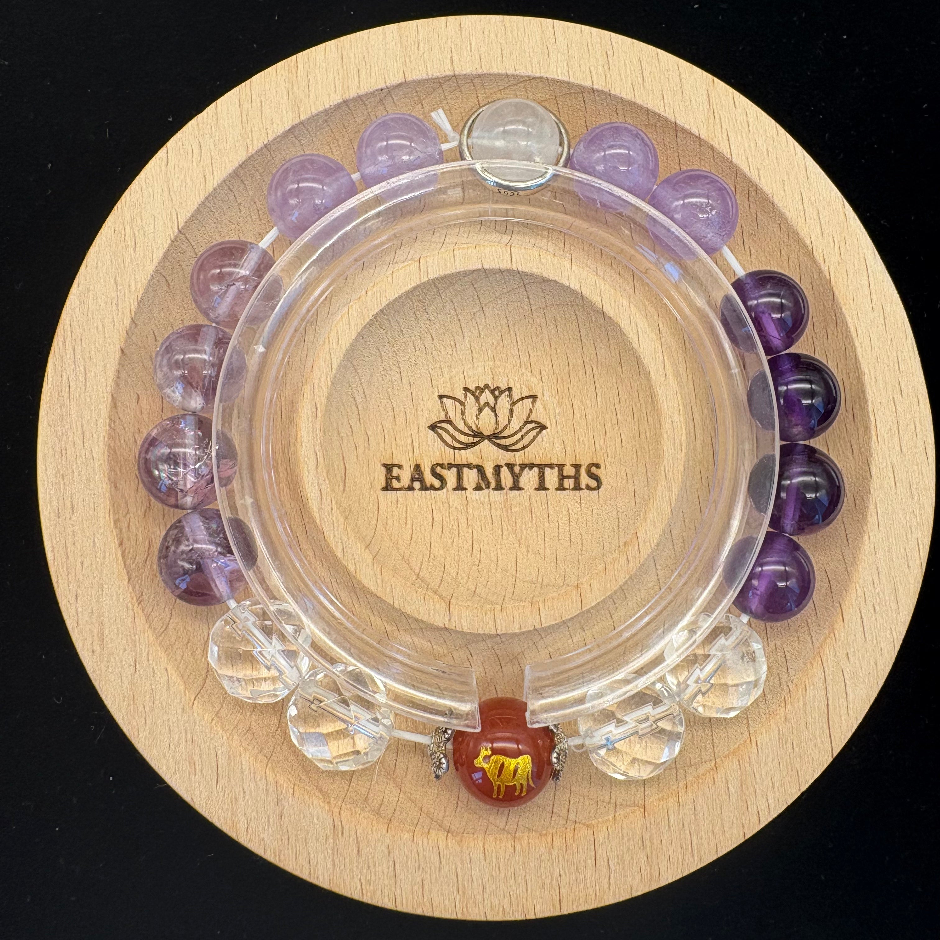 Chinese Zodiac  Ox  Crystal Bracelet