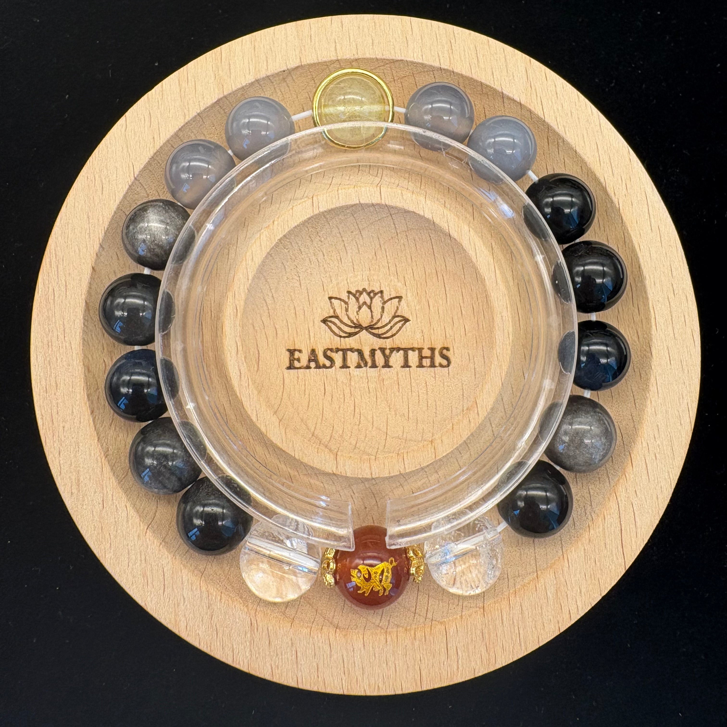 Chinese Zodiac  Pig  Crystal Bracelet