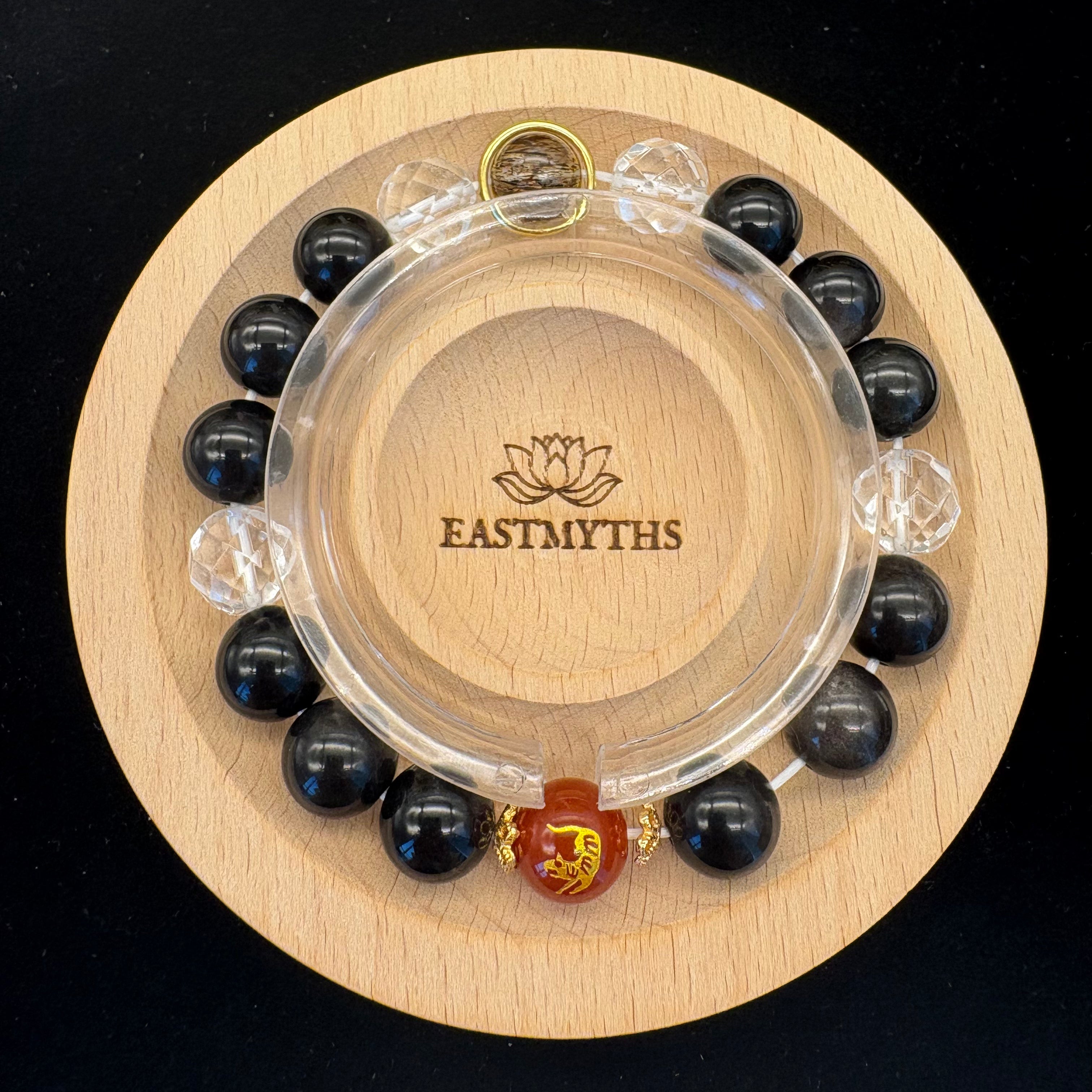 Chinese Zodiac Tiger Crystal Bracelet