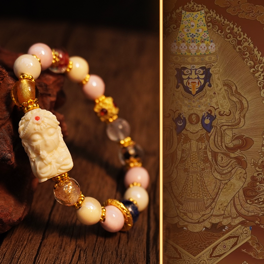 Za Ji White Porcelain Bracelet